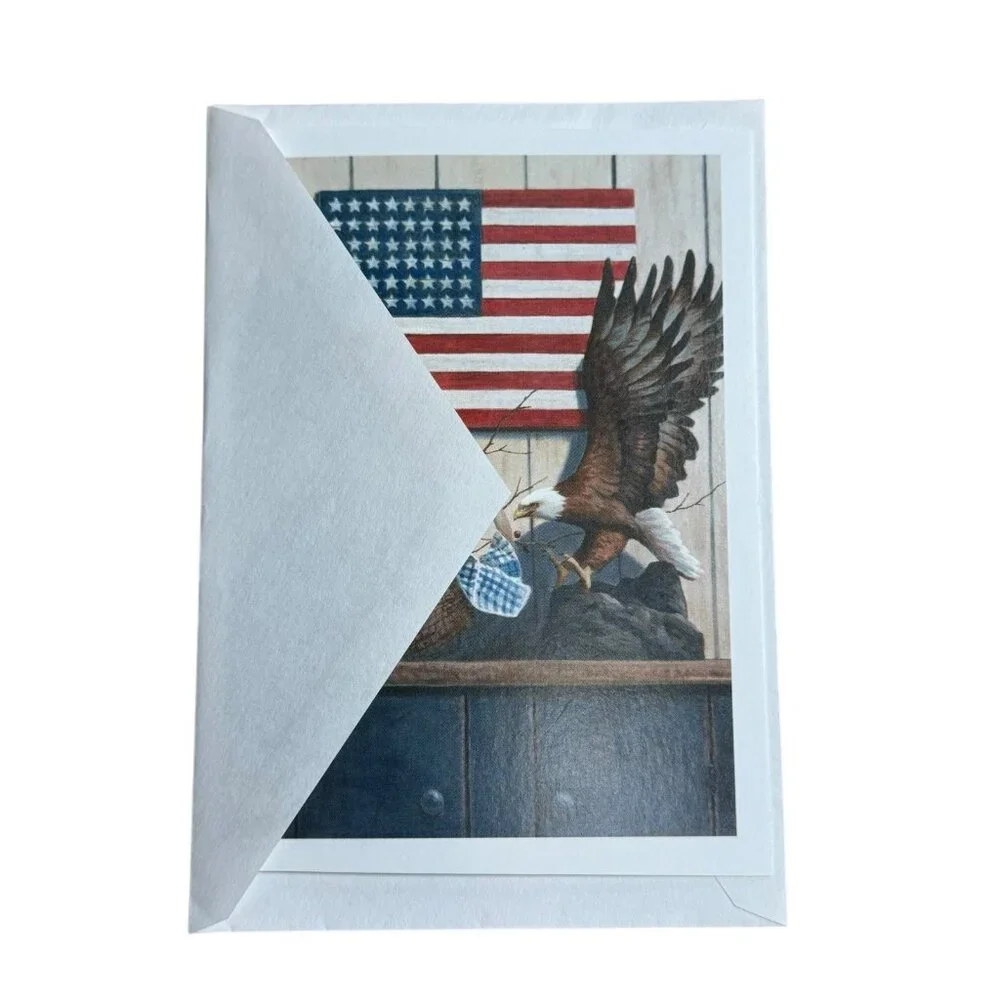 T.C. Chiu Cypress‎ Fine Art Licensing Patriotic Plain Greeting Card Envelope